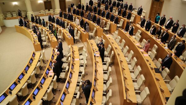 Парламент Грузии - начало заседания - Sputnik Грузия