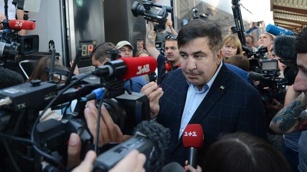 Михаил Саакашвили пересек польско-украинскую границу, архивное фото - Sputnik Грузия