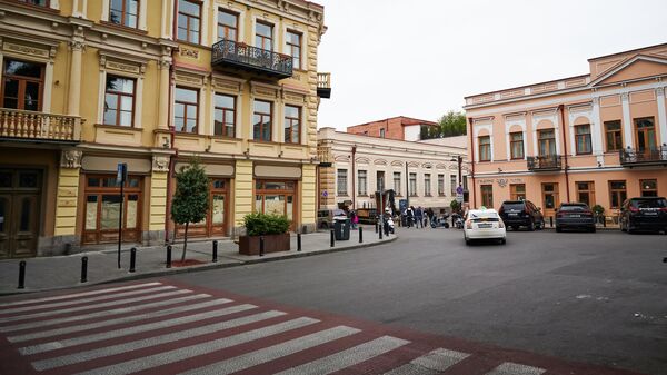 Старинные дома в центре Тбилиси на ул Атонели - Sputnik Грузия