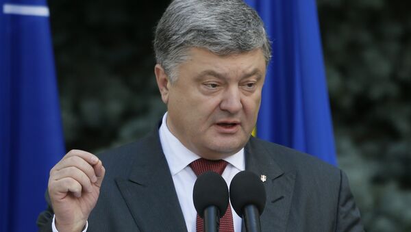 Президент Украины Петр Порошенко - Sputnik Грузия