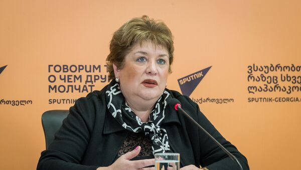 Доктор политических наук, профессор Тамар Кикнадзе - Sputnik Грузия